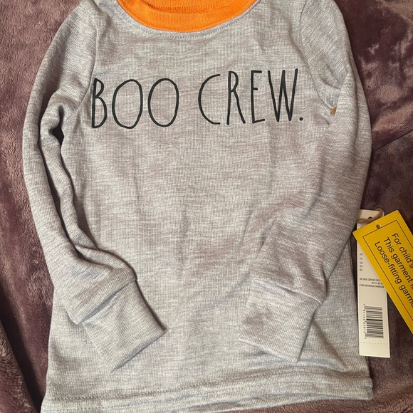 Rae Dunn “Boo crew” children’s long sleeve 🧡🎃 - Picture 1 of 3